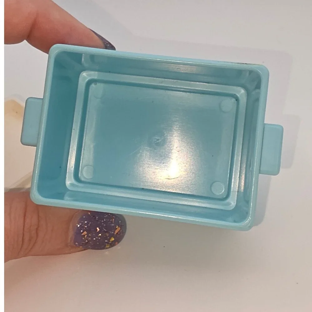 Fisher-Price Toy Cooler Small Blue Pink Fair 1994 Loving Family Accessory